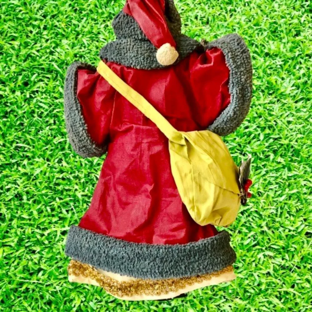 Midwest Imports Paper Mache & Resin Santa Claus Figurine St. Nick